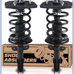 New in box Pair Rear Strut Assembly Compatible with 2005-2008 Buick Allure Lacrosse 2006-2016 Chevy Impala 272471L 272471R Coil Spring Shock Absorber,