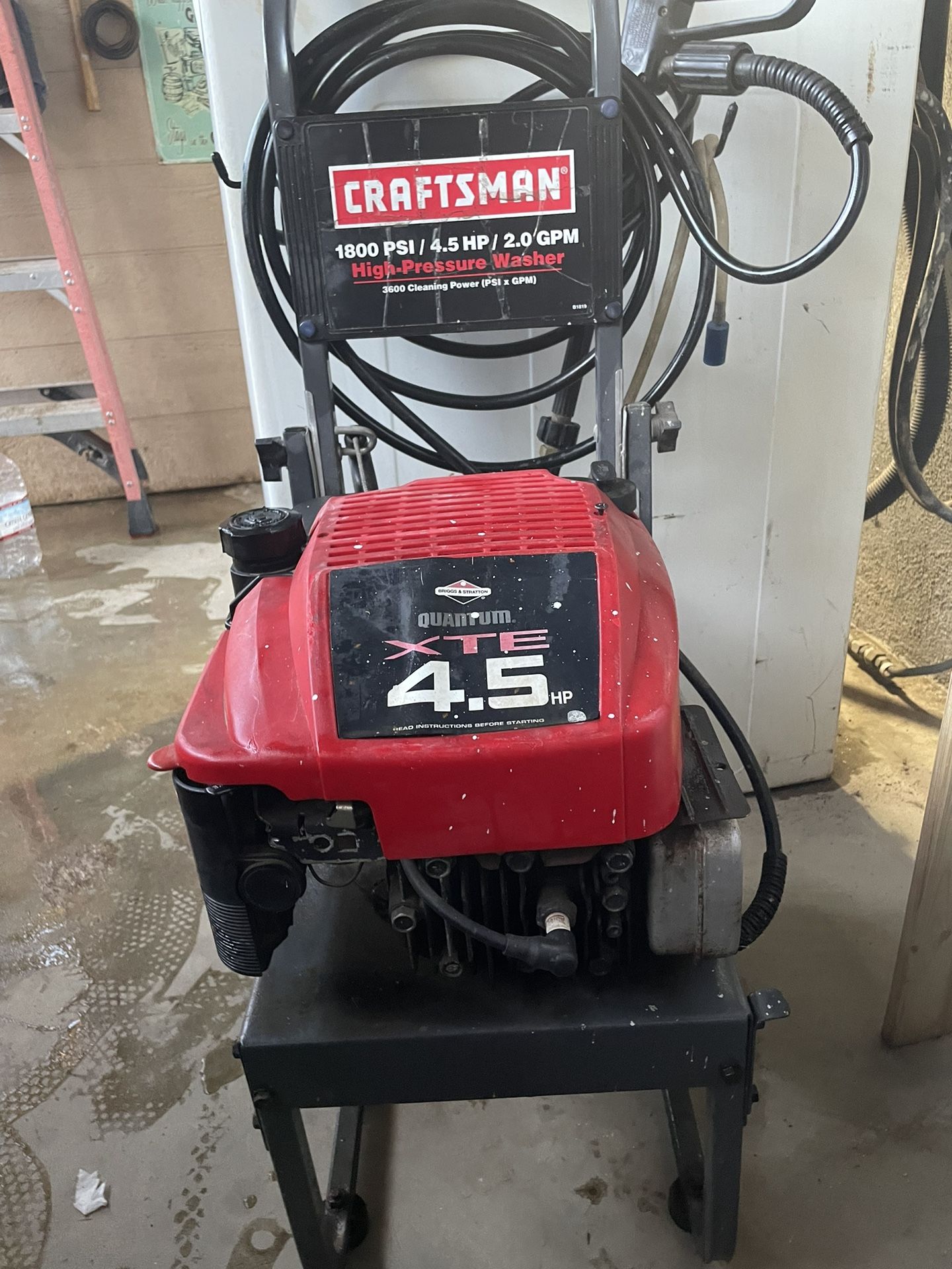 Craftsmen pressure washer Craftsmen 1800PS