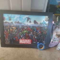 3 D  Marvel  Pic In  Frame
