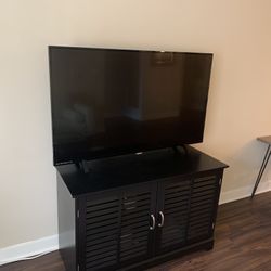 Black TV Stand
