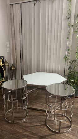 Glass Table Set