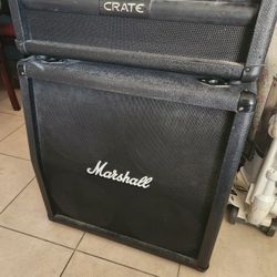 Crate/Marshall Halfstack
