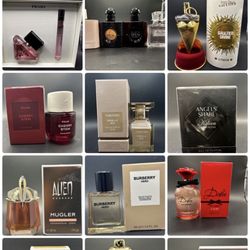 Colognes And Perfumes. 