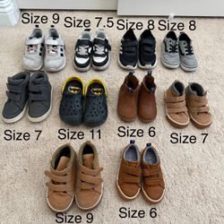 Toddler Boy Shoes - Various Sizes