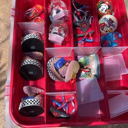 Disney Christmas Ornaments Cars Land Spider Man 