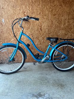 Electric beach cruiser without battery