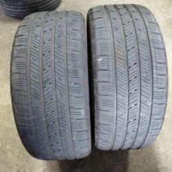 285/45R21 BRIDGESTONE ALENZA SPORT PAIR OF TIRES 
