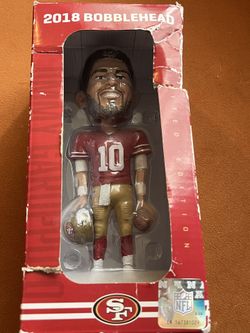 Jimmy Garoppolo, 49ers, 49er, Bobble Head, Sports Bobble Head, NFL Bobble Head, Football Bobble Head, Bobble Heads