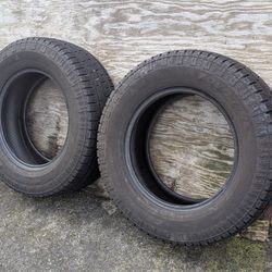For Sale. 2 Good Tires. $60 OBO