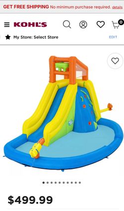 H2OGO Water Slide / Splash Pool with Blower