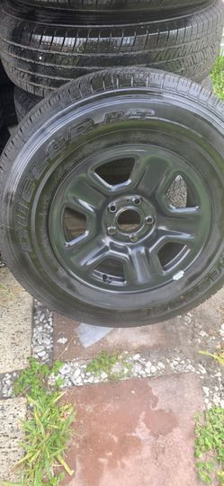 Original JEEP Wheels & Tires 🔥Size: 245/75R17