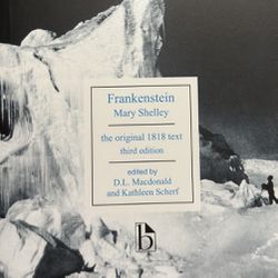 Book- Pristine “Frankenstein” Original 1818 Text Mary Shelley 