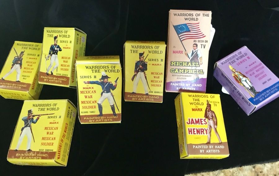 Warriors of the World by Marx 1960’s