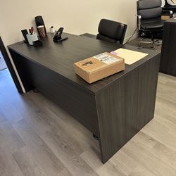 Desk with drawers