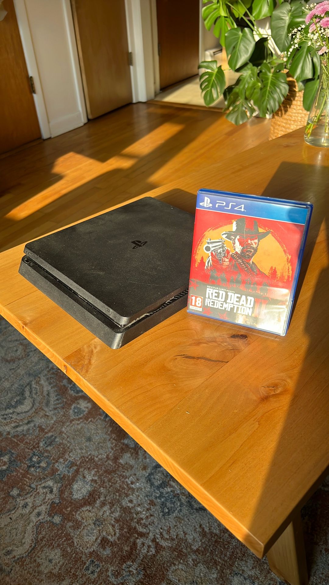 Sony PlayStation 4 Slim & Unplayed Red Redemption II