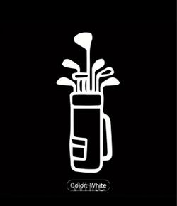 Golf Sticker