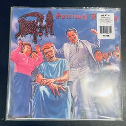 Death “Spiritual Healing” LP Custom Color & Butterfly splatter edition.