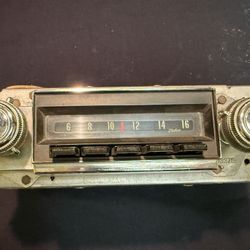 1968 Chevelle radio OEM model (contact info removed) original deck Stereo GM clean
