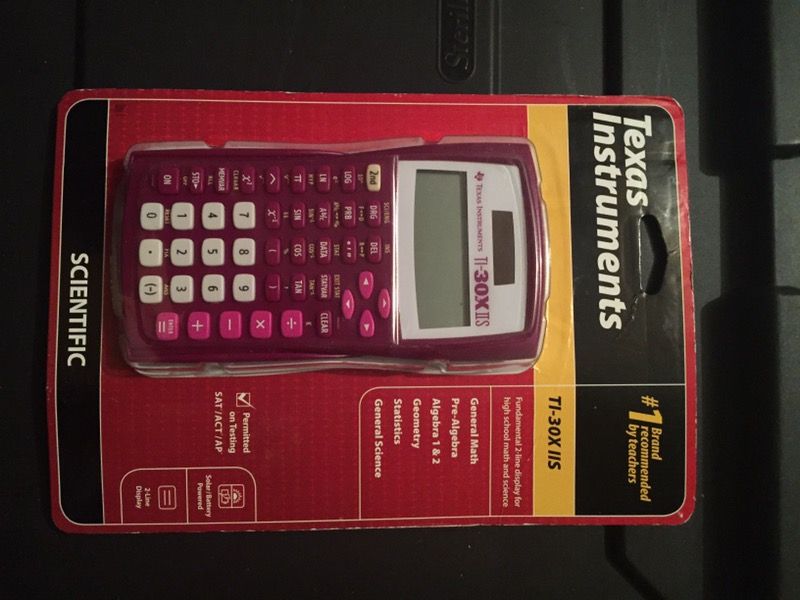 Texas Instrument TI-30x IIS Pink