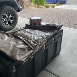 Coleman F/Q Air Mattress & Pump & Bag