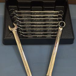 Snap-on Tools  10 pc 12-Point Metric Flank Drive® Plus Combination Wrench Set (10–19 mm)