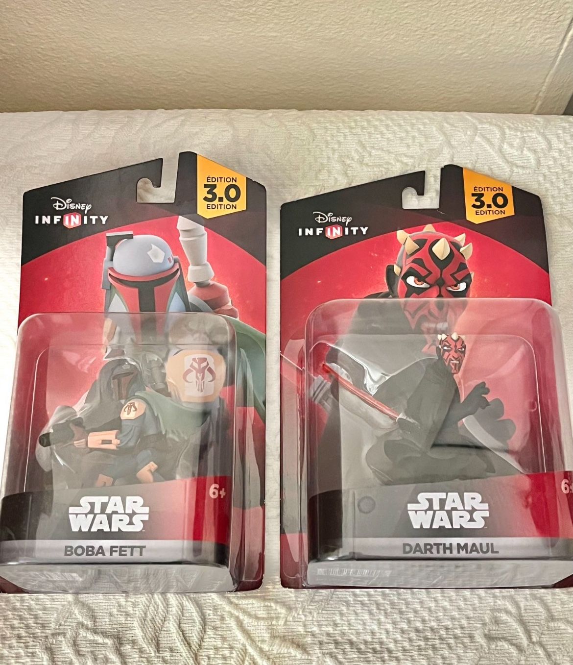 Star Wars Boba Fett & Darth Maul, $12 each