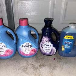 Downy Softener, Dawn Dish Soap 