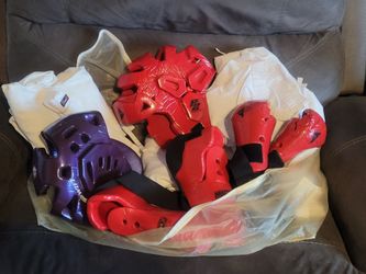 Youth karate gear.