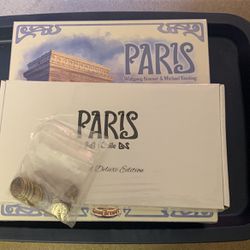 Paris And L’Etoile Deluxe Edition + Metal Coins Boardgame