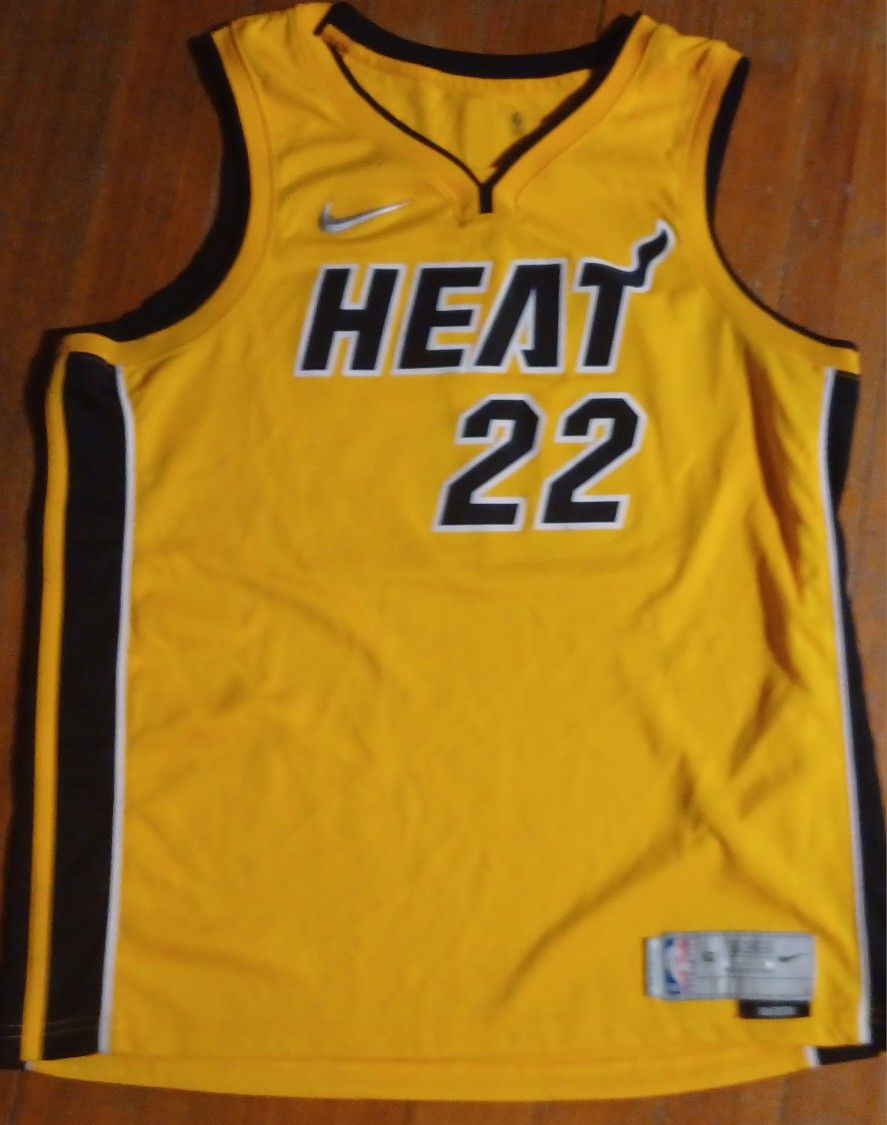 Jimmy Butler Mens Size Xlarge Jimmy Butler Yellow Miami Heat 22