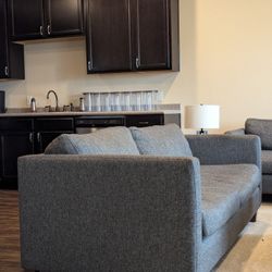 Stone & Beam Andover Sofa, 78"W, Charcoal