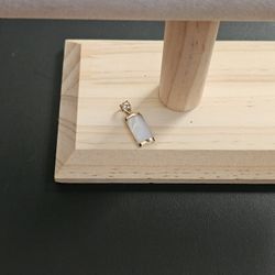 14k Gold Monther Of Pearl Pendant 