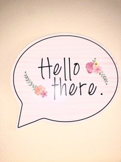 Girls room sign