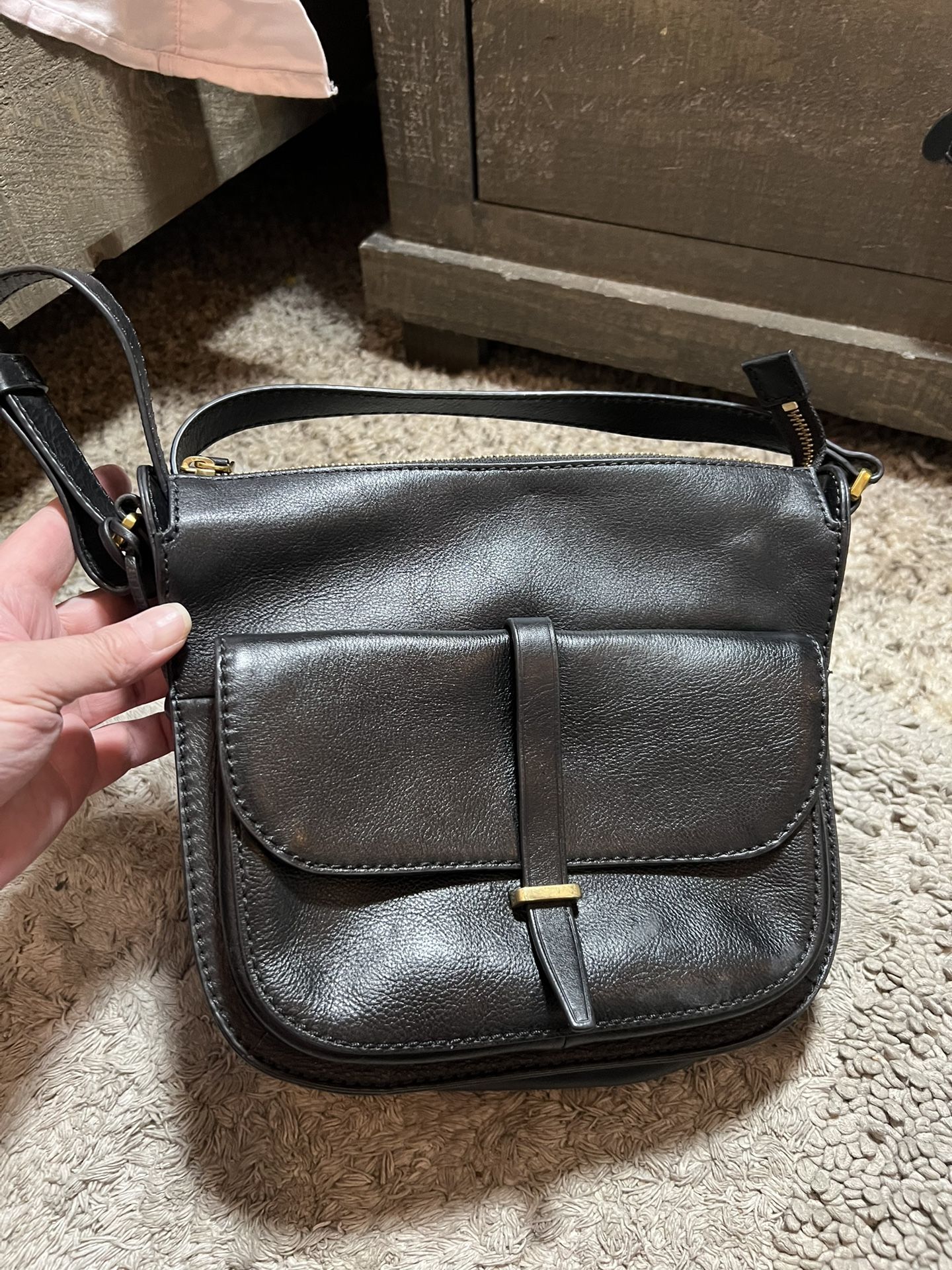 Fossil Leather Bag