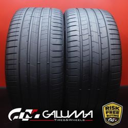 Set of 2 Tires LikeNEW Pirelli P Zero PZ4 Run Flat 315/35R21 315/35/21 #85301