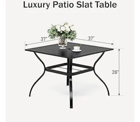 Outdoor Patio metal table
