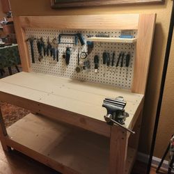 Children's workbench with tools included. Great christmas gift!🌲