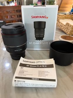 Samyang AF 85mm F1.4 FE II Lens for Sony