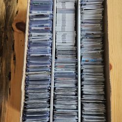 Collection of sports cards mostly basketball some football