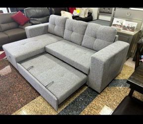 Monaco pullout sofa bed with storage $599