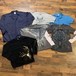 Men Shirts Size Large Bundle Deal