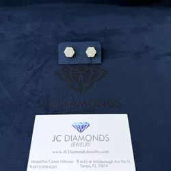Earrings Trebol Big Diamonds 