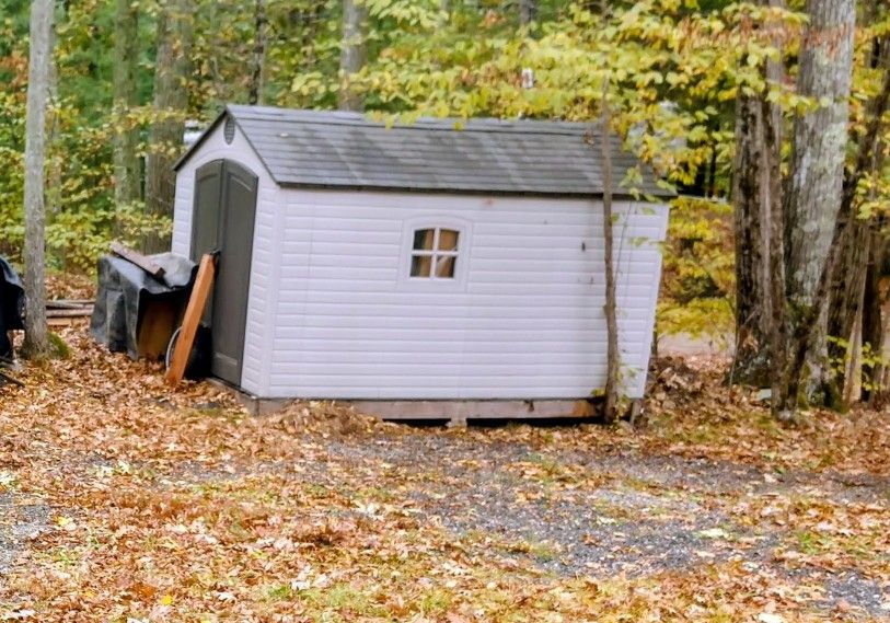 8'×12,5' Plastic Shed