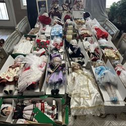 heritage collectibles doll 25$ each brand ned