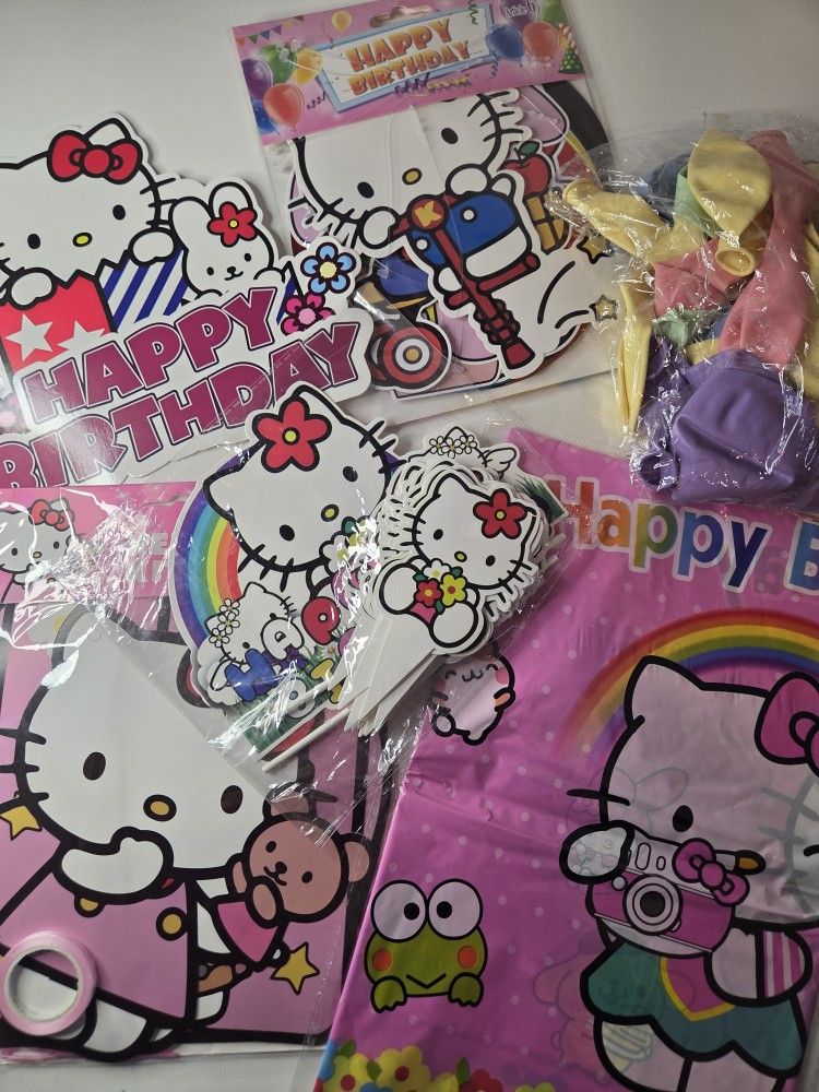 #1 Hello Kitty Birthday Party Supplies 