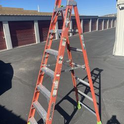 8 Foot Louisville Cross Step Ladder