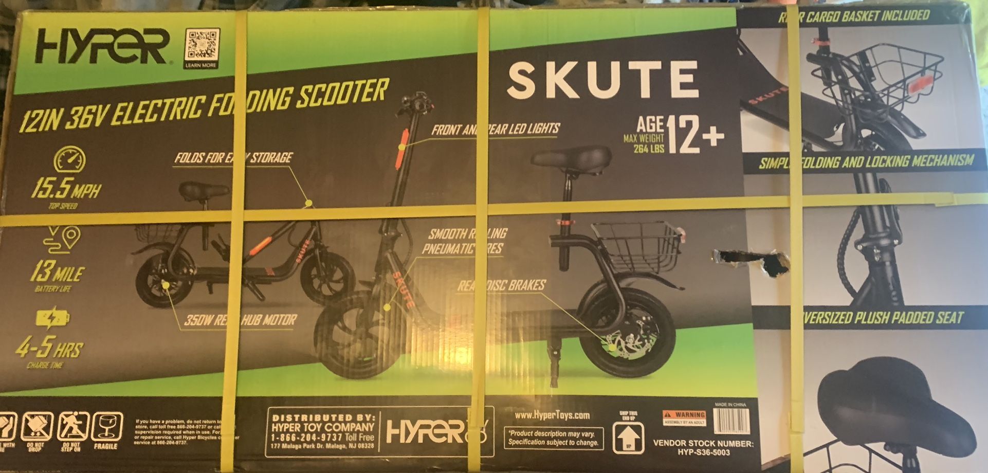 Brand New Skute E-Scooter