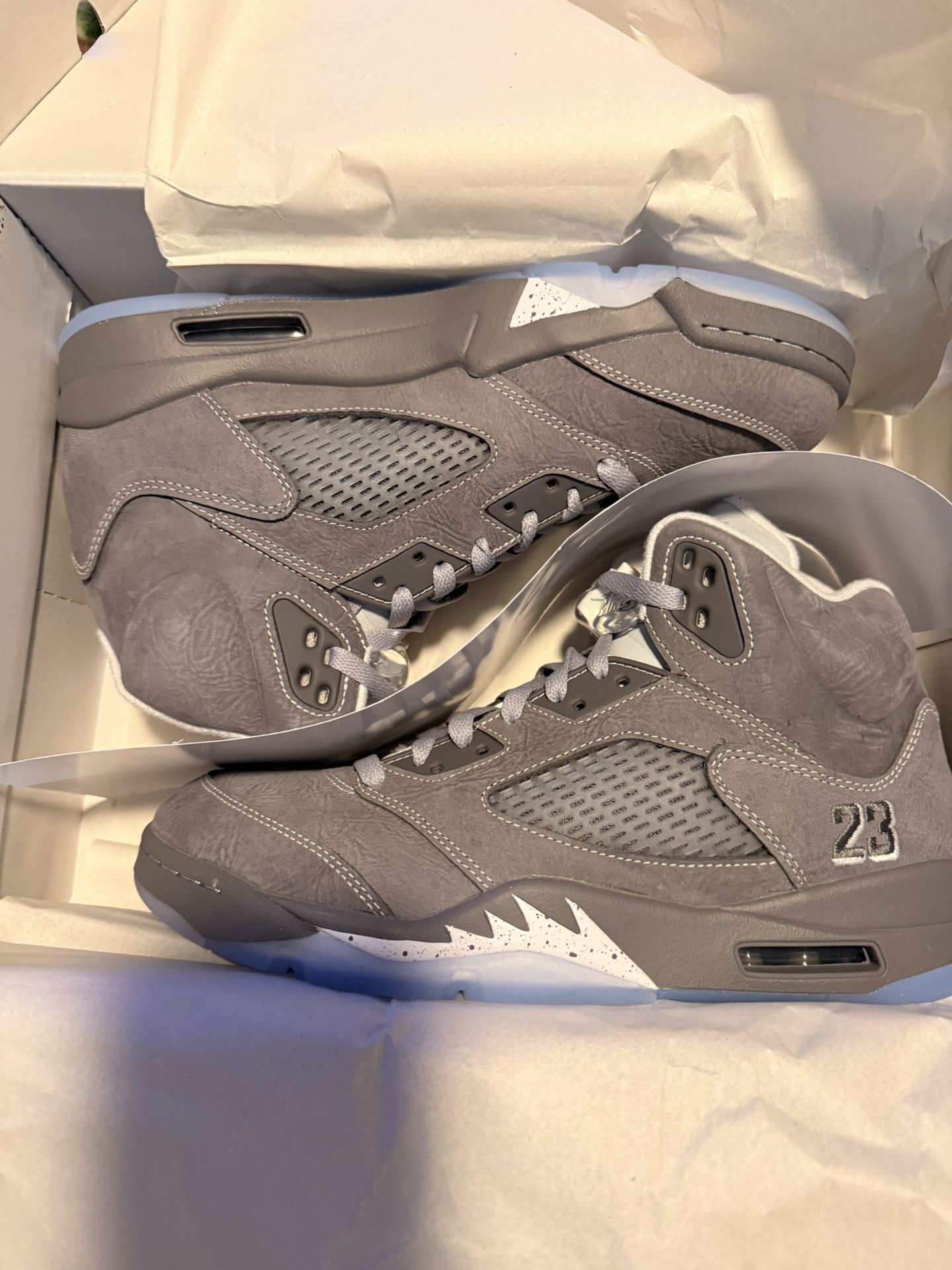Jordan 5 Retro "Wolf Grey" size 10