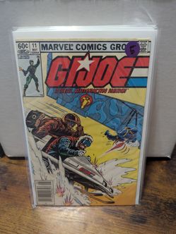G.I. Joe A Real American Hero #11 Marvel Comic 1983