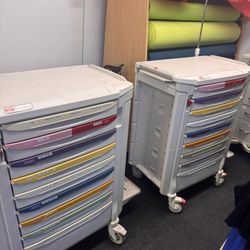 Commercial Storage Carts 9 Drawer
